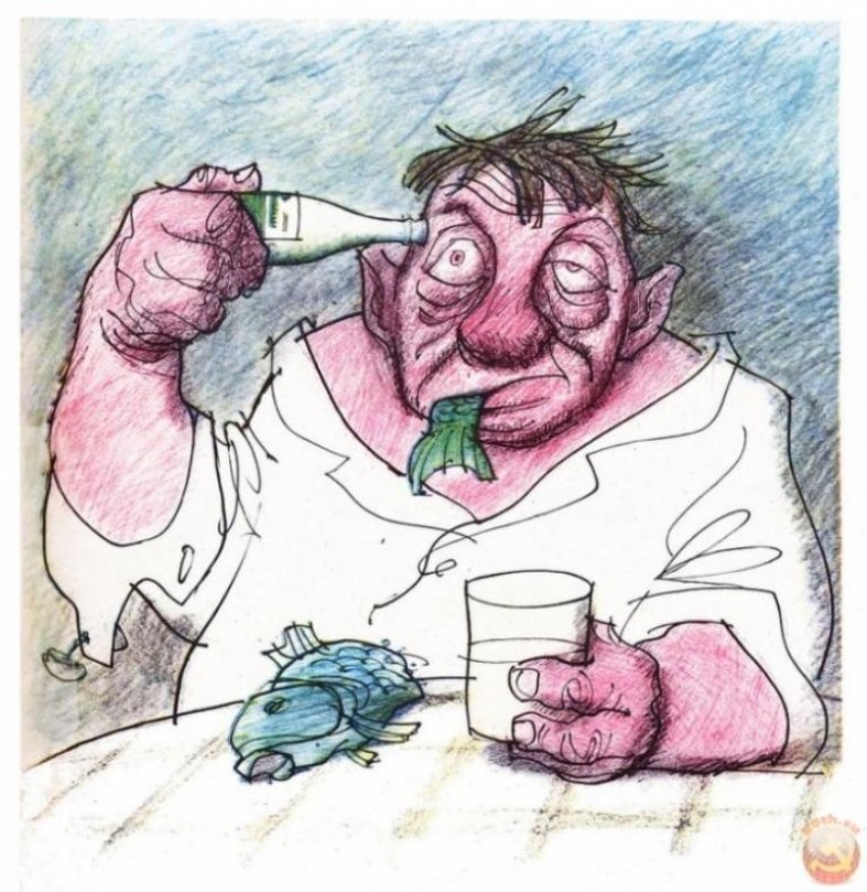 Открытки, картинки пьяница смешные