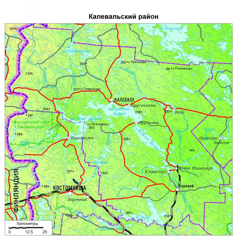 Карта калевалы с улицами и номерами домов