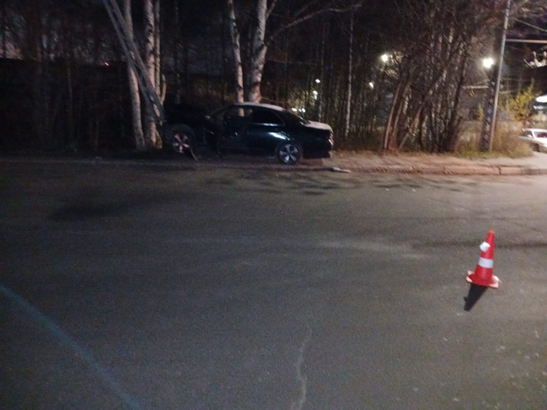 место аварии