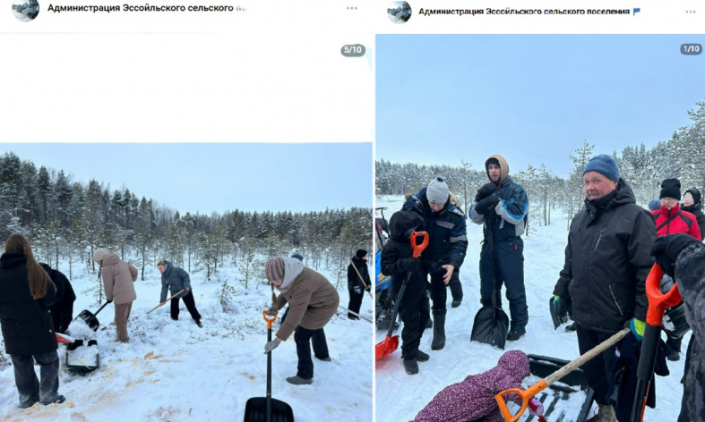 субботник на лыжне