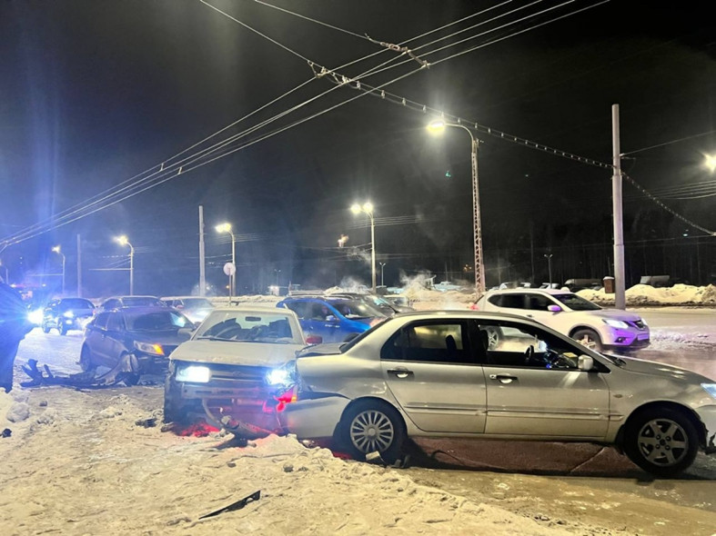 место аварии