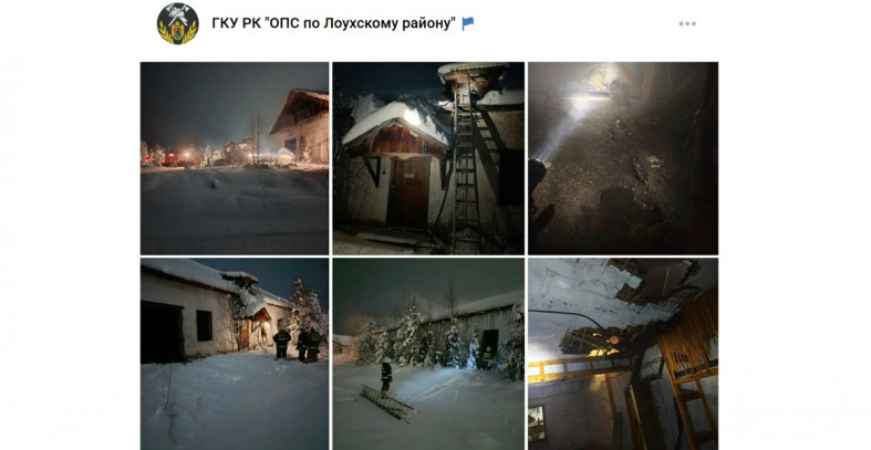 пожарные на пожаре