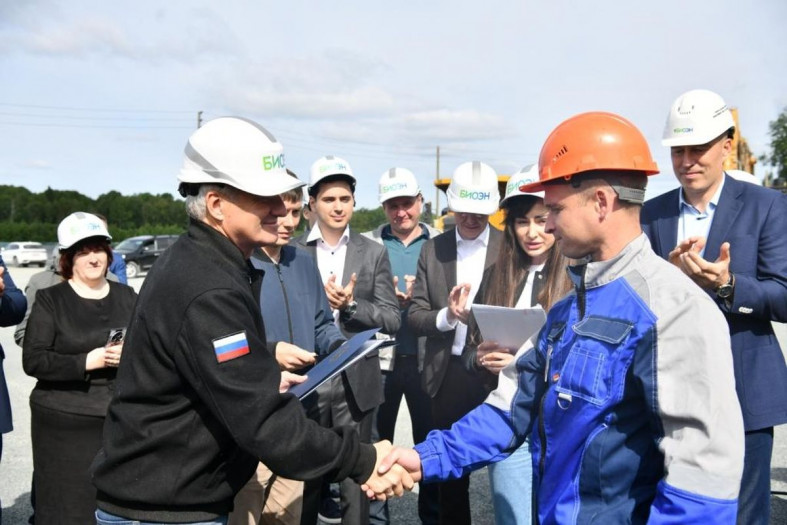 награждение сотрудников завода Биоэн