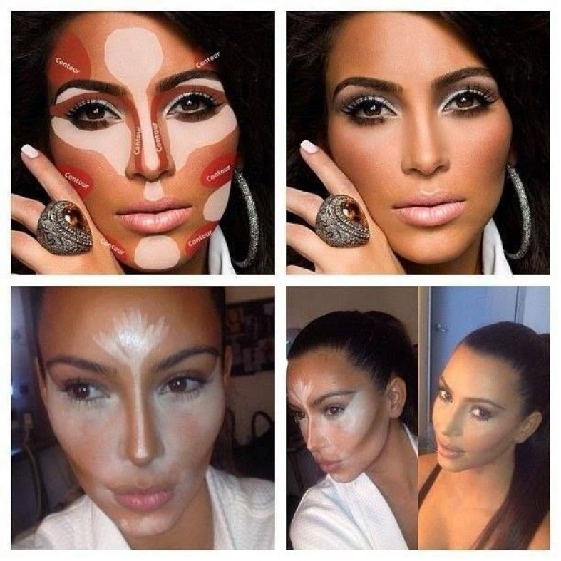 Нанести макияж на фото онлайн