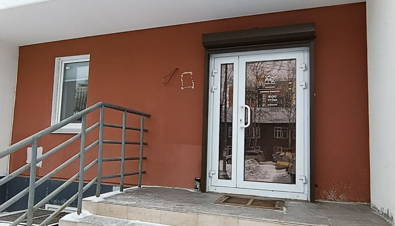 Вход в офис ООО "Амперия"