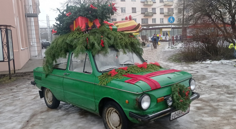 На Играх Дедов Морозов в Олонце