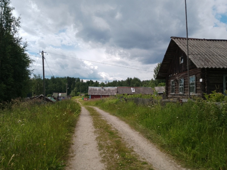 деревенская улочка