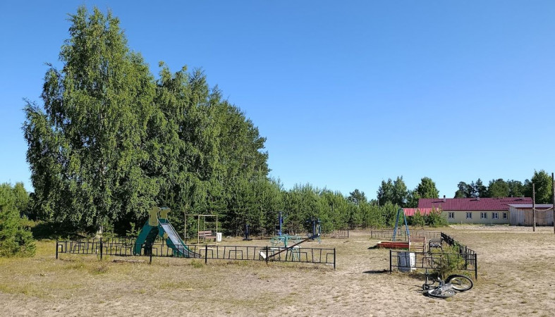 Детская площадка в Шалговаарах
