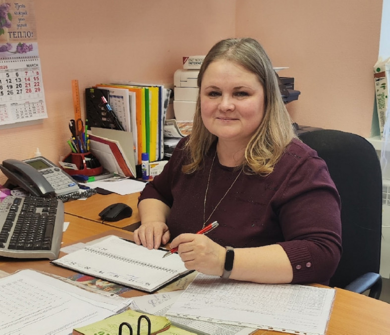 Заведующая Анастасия Сергеевна Хлямина