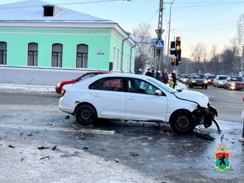 место аварии