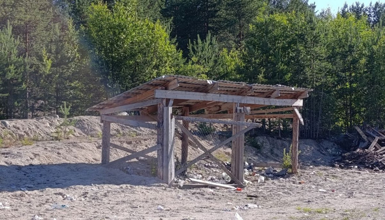 Шалговаара площадка под мусор