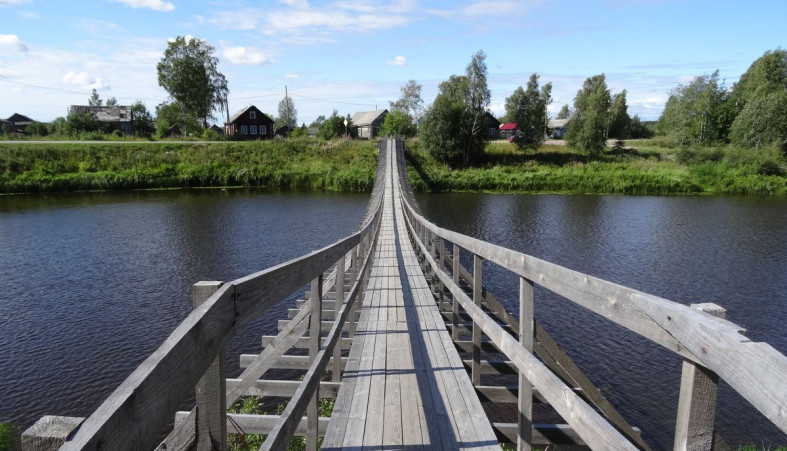 Мост в Олонце