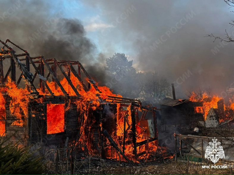 серьезный пожар