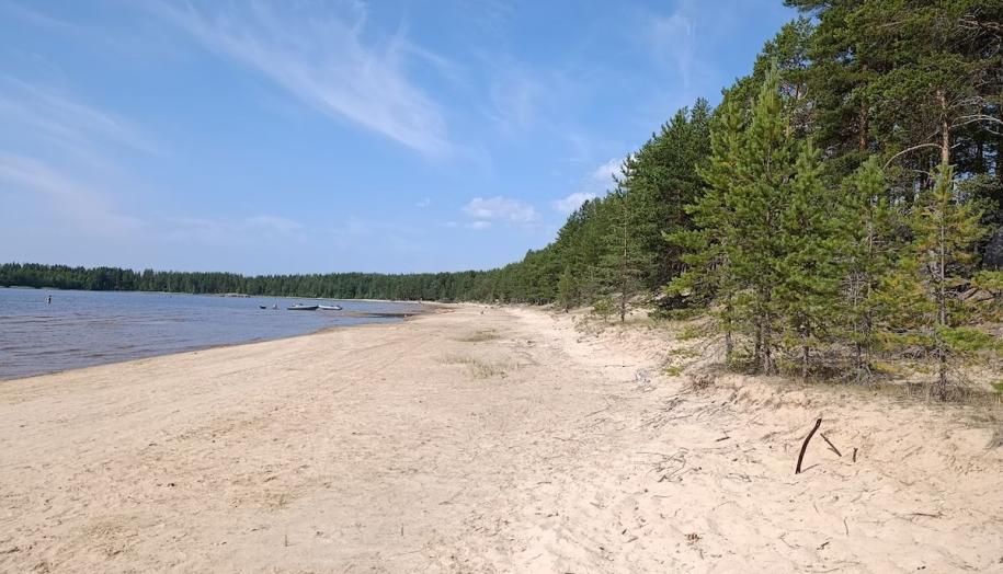 Пляж в Стеклянном