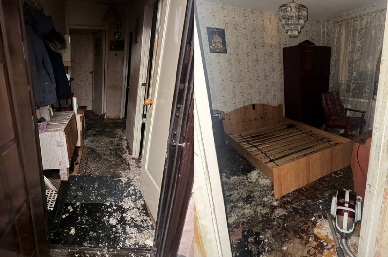 квартира после пожара