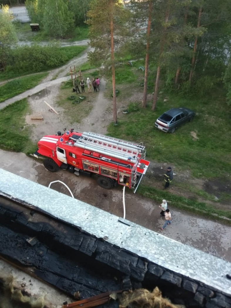 Пожар в пятиэтажке вспыхнул на севере Карелии | Петрозаводск ГОВОРИТ |  Газета 