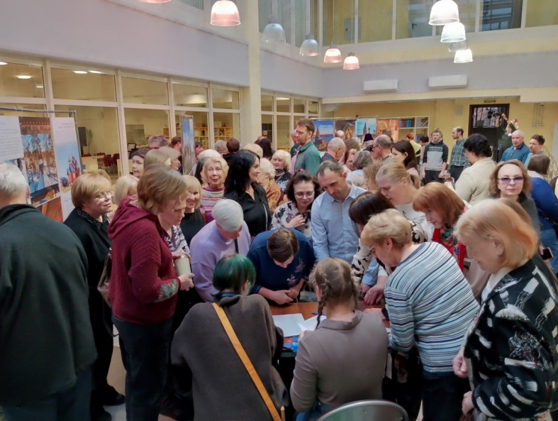 посетители выставки