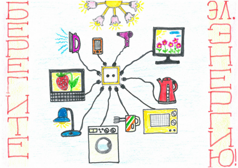 Рисунки по энергосбережению для детского сада