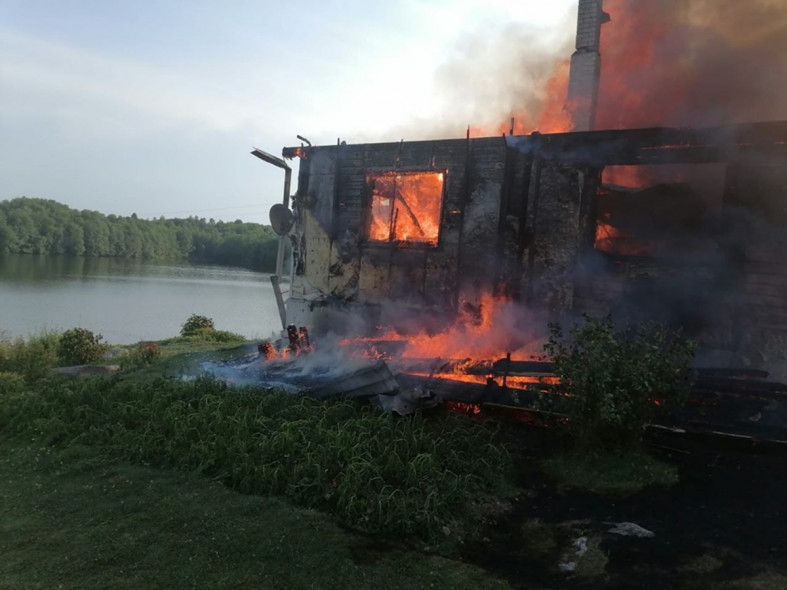 пожар в доме