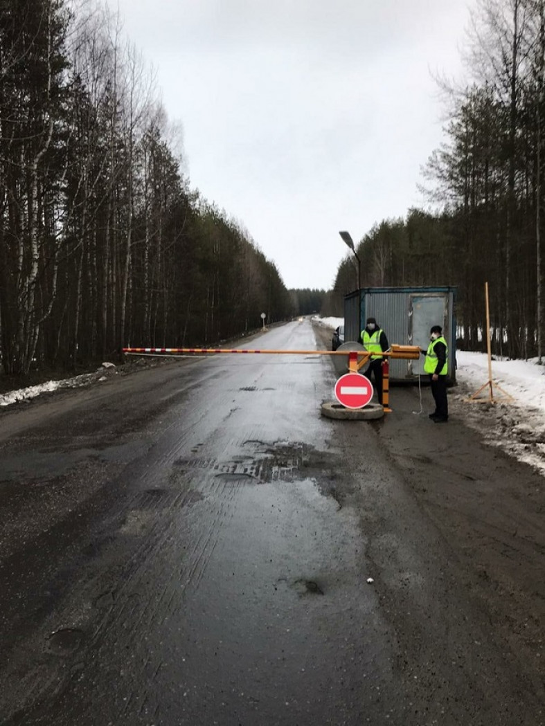 На въезде в Сегежу заработали два контрольно-пропускных пункта | 20.04.2020  | Новости Петрозаводска - БезФормата