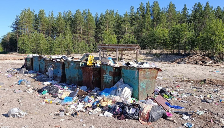 Мусор в Медвежьегорском районе