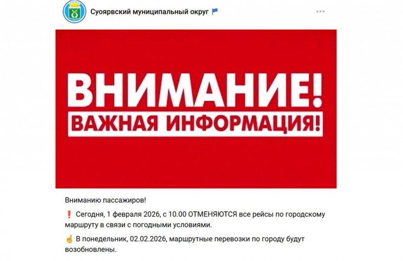 текст об отмене рейсов