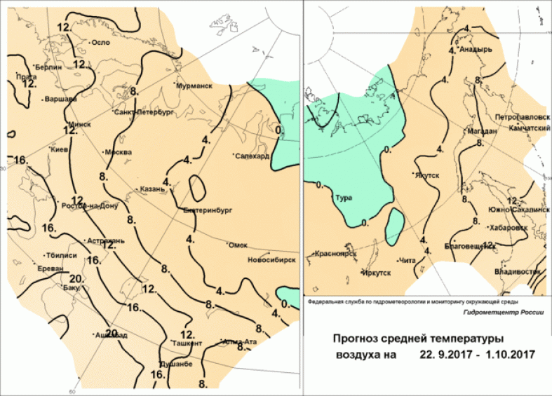 Прогноз погоды карелия