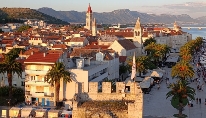 Вид на Трогир