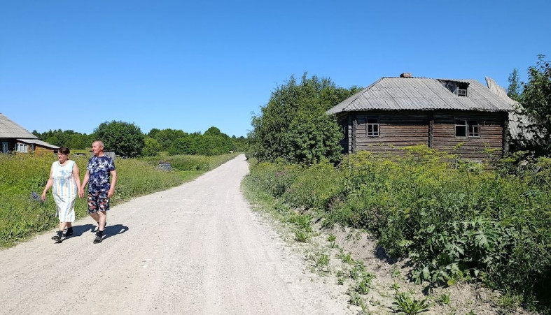 Деревня Сельги в Карелии