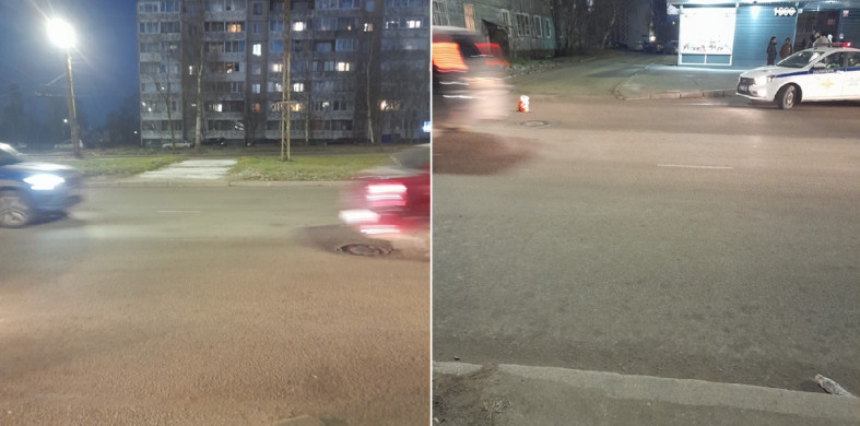 место автонаезда