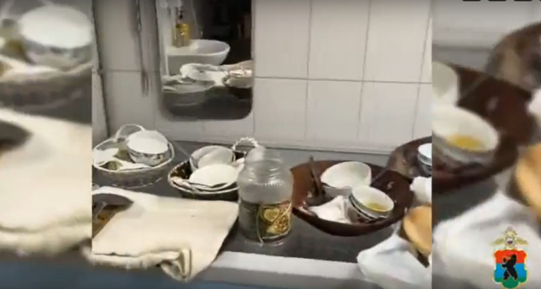 грязная посуда