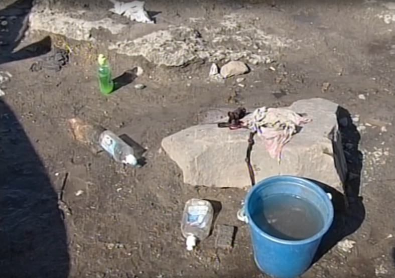 ведро и средства