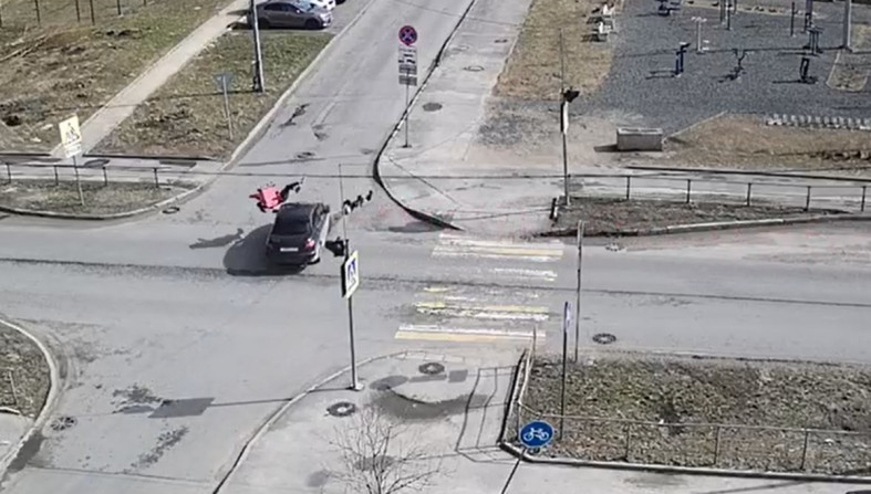 ДТП с курьером