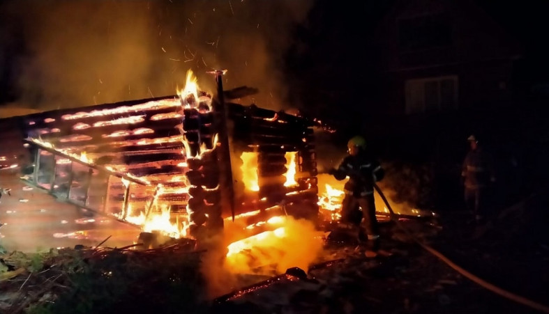 Пожар в бане Пожар в бане