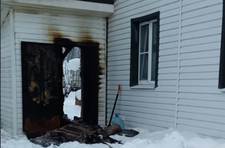 Пожар в Чалне