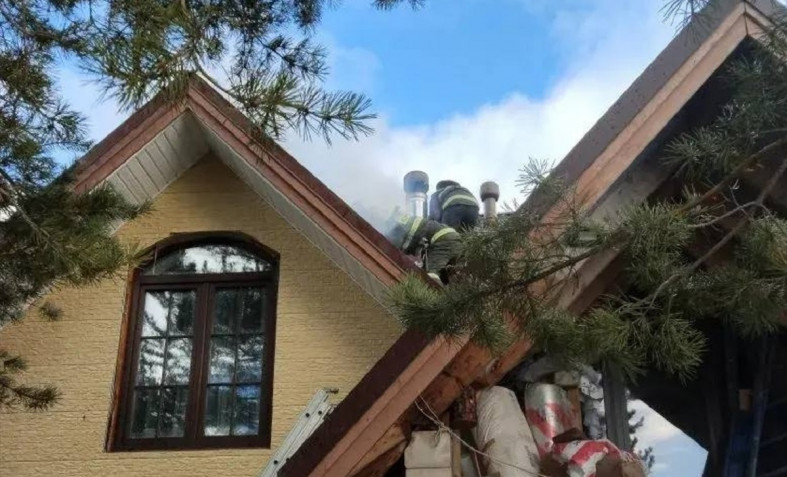 Пожар в Калевале