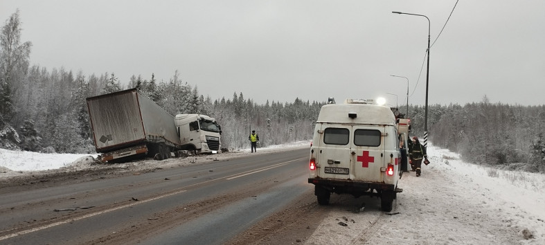 место аварии