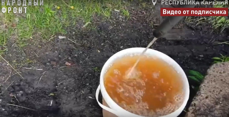 вода из колонки