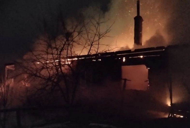 Пожар в Лахденпохье Пожар в Лахденпохье