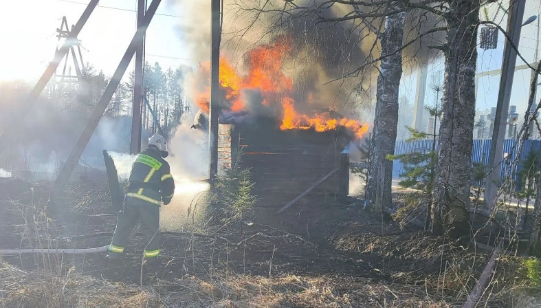 Пожар в Найстенъярви