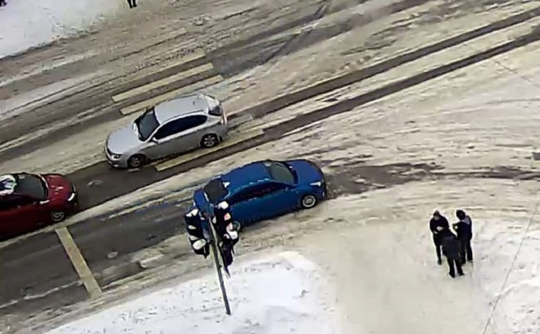 ДТП на Октябрьском