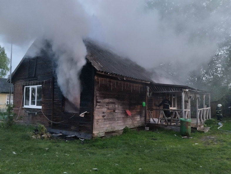 Пожар в жилом доме Пожар в жилом доме