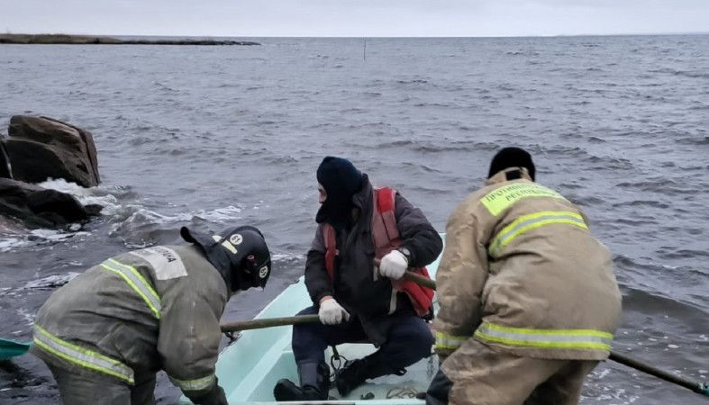 Спасатели на Белом море