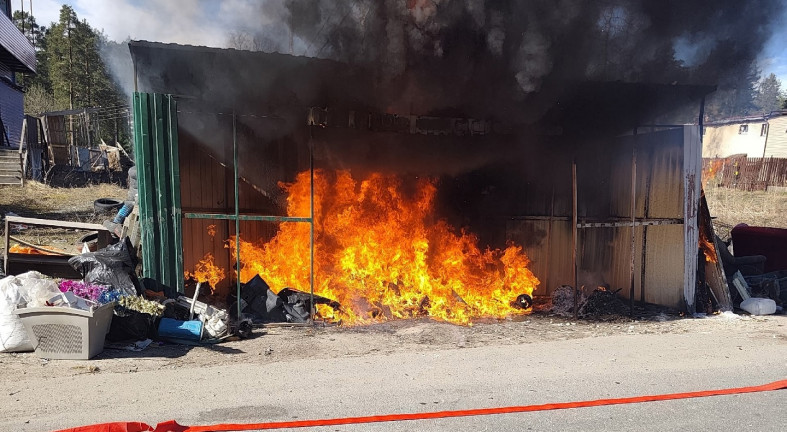 Пожар в Соломенном