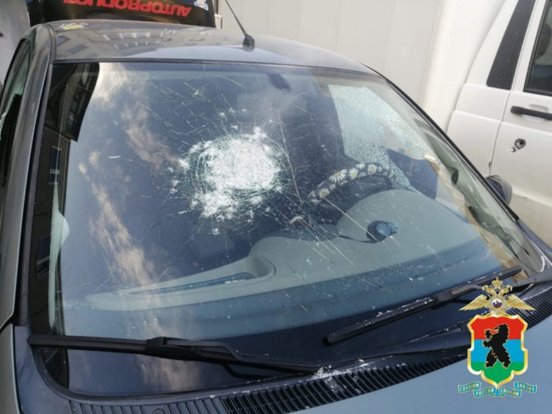 повреждение авто