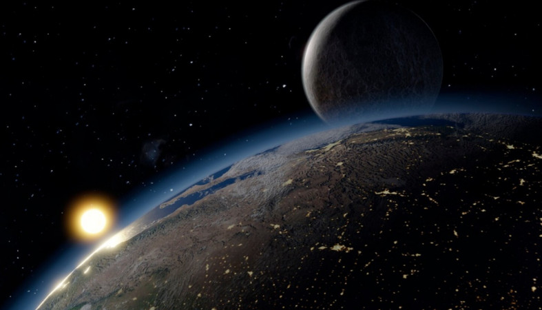 Земля в космосе Земля в космосе