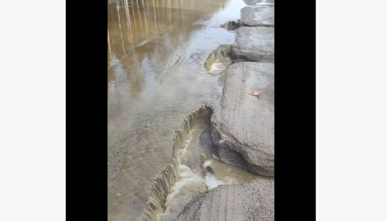 размытая дорога