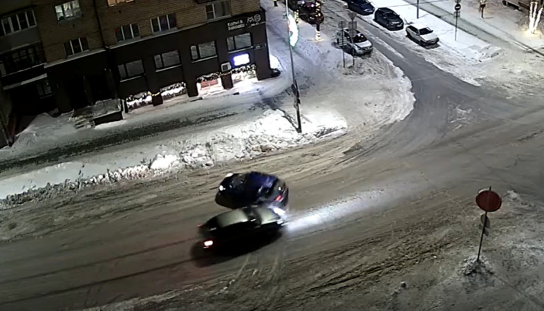 столкновение