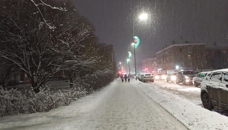 улица вечером