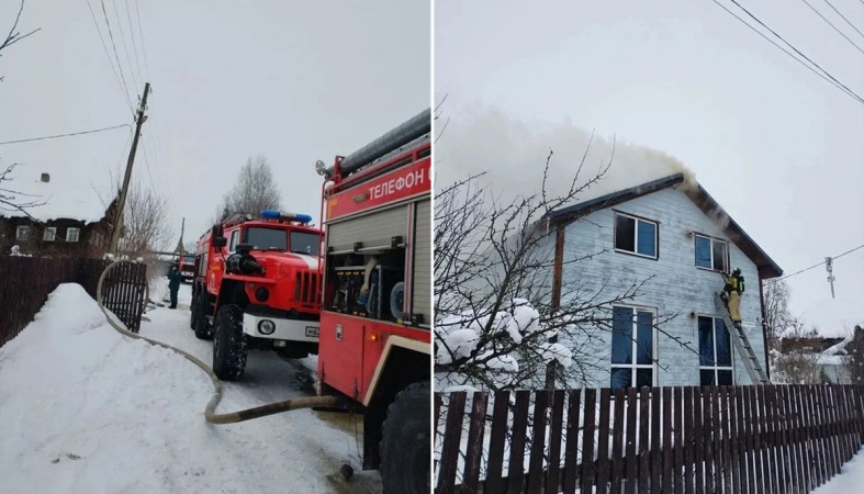 тушение пожара